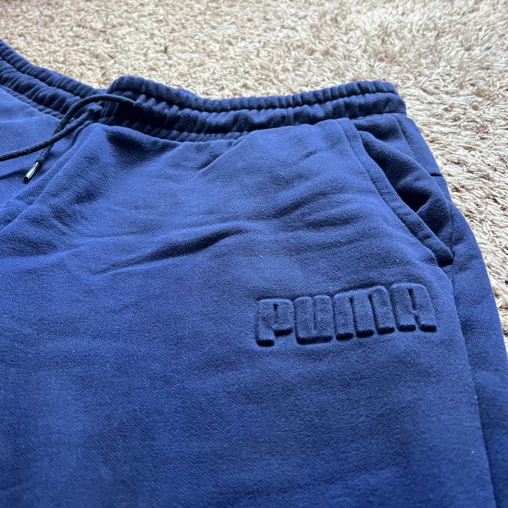 blue puma sweatpants